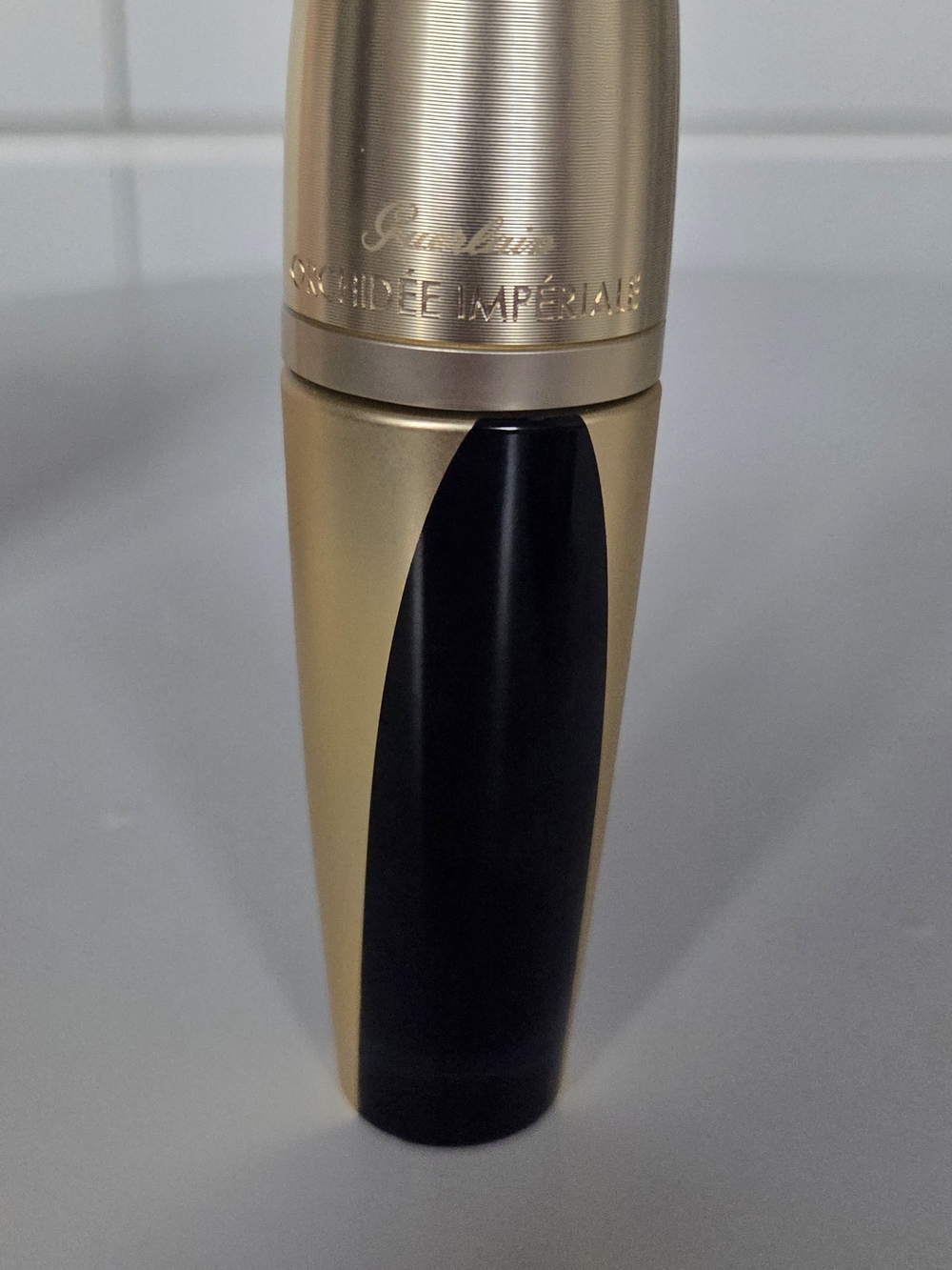 GUERLAIN Gold and Black Decorative Accent Vessel